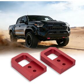 Front Tow Hooks Compatible with 2024-2026 Toyota Tacoma 4th Gen – Stylish Upgrade, Enhanced Look – Direct Bolt-On Replacement – Fits 4Runner & Land Cruiser (2 Pack) in Kuwait