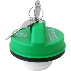 Upgraded 10591D 9MGC791 31778D Locking Fuel Gas Cap, Fuel Tank Cap for Chevy Silverado Express C3500 K3500, for Dodge Ram 3500 W350 D350, for Ford F-250 E-350, for G*MC Sierra Savana in Kuwait