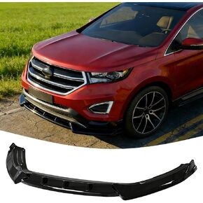 STSEV01 Front Bumper Lip Splitter Spoiler Fit for Ford Edge 2015 2016 2017 2018 Accessories SE/SEL/Titanium, 3pcs Air Dam Chin Body Kit Underbody Lip (Gloss Black) in Kuwait