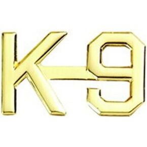First Class K9 Collar Lapel Pin Insignia (Pair) in Kuwait