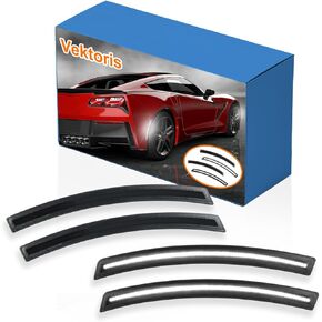 LED Front Rear Bumper Side Marker Light for Chevy Corvette C7 2014-2019 (Grand Sport, Stingray, Z06, ZR1),Smoked Lens Side Marker Lamp, Replaces# 22771196 23210930 (White LED) in Kuwait