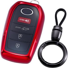 Lcyam Key Fob Cover Car Key Protective Sleeve Fits for Toyota Rav4 Highlander 4Runner Tacoma Tundra Corolla Camry in Kuwait