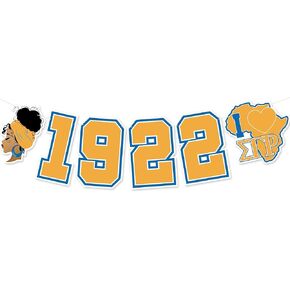 1922 سيجما نادي نسائي راية - لا DIY 1922 سيجما نادي نسائي زينة للنساء السود نادي نسائي جمعية لوازم الحفلات بريق in Kuwait