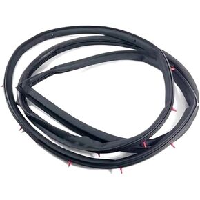 A set For 120 LC120 2003-2009 Car Front Rear Left Right Side Door Waterproof Seal Rubber Strip Black(Only 1 Front Lftt) in Kuwait