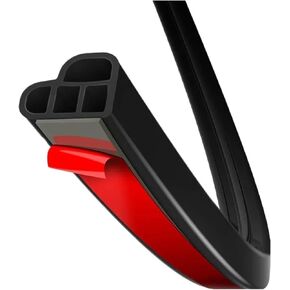 Universal Car Door Seal Strip Auto Rubber Weatherstripping Gasket Noise Insulation Exterior Interior Weather Seal Strip for Auto(15 meters) in Saudi Arabia