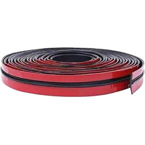 Car Rubber Seals Edge Sealing Strips Auto Window Edge Roof Windshield Sealant Protector Sealing Strip Sound Insulation Tape(19mm x 2m) in Kuwait