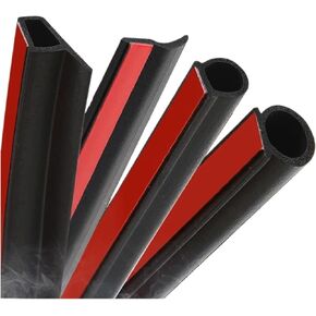 Shape Type 2 4 8 Meters Car Door Seal Strip EPDM Rubber Noise Insulation Anti-Dust Soundproof Car Accessories(2m Small D) in Kuwait