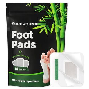 Natural Deep Cleansing Foot Pads, 30 Pads, with Bamboo Vinegar, Ginger and Mugwort, Premium Foot Care, Improves Sleep, Relieves Stress and Fatigue in Saudi Arabia