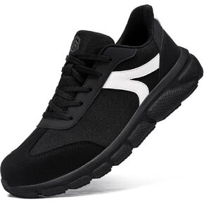 LARNMERN Steel Toe Shoes Men Slip On Work Safety Sneakers Comfortable Lightweight Walking Shoe in Kuwait