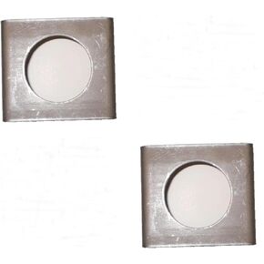 Two Custom Weld On Bracket Mount for 2" Round Sealed Grommet Light LED in Kuwait