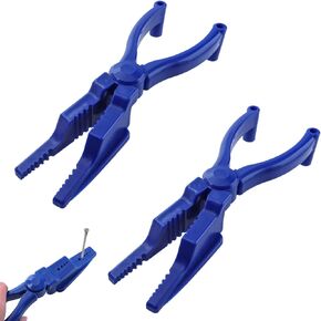 قطعتان من حامل الأظافر للمطرقة، كماشة بلاستيكية، آمنة للأصابع لأظافر المطرقة في كماشة المفاصل المنزلقة، أداة كماشة للمفاصل المنزلقة للبناء المنزلي in Kuwait