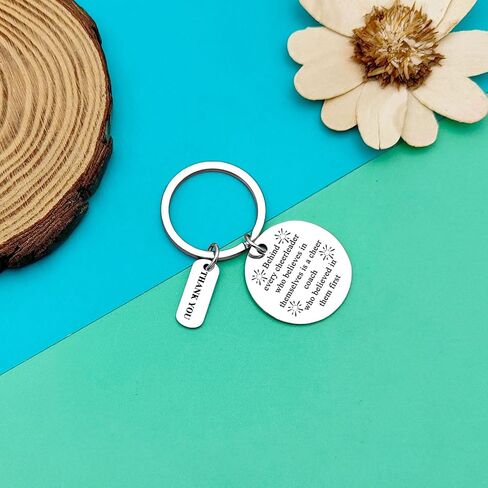 Dabihu Cheer Coach Keychain - Appreciation Jewelry for Women Men - Thank You Gift for Cheer Mom - Christmas, Retirement, Graduation, End of Season Gifts for Cheerleading Coaches in Saudi Arabia