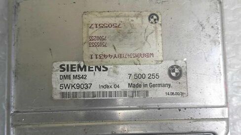 Engine ECM Electronic Control Module Fits 99-00 Compatible with BMW 528i 7 505 517 7505517 in Saudi Arabia