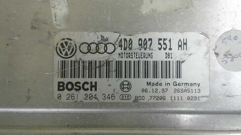 Engine ECM Control Module 2.8L Fits 97-02 Compatible with Audi A4 4D0 907 551 AH 4D0907551AH in Saudi Arabia