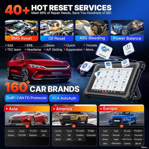 2026 Autel Scanner MaxiSys MS906 MAX، 10.1 بوصة MS906MAX 2.0 Up of MS906 PRO MP900BT MS908S MK908، أداة المسح التشخيصي ثنائية الاتجاه OE، CAN FD DoIP، 3000+ اختبار نشط، 40+ إعادة تعيين، جميع الأنظمة، المسح التلقائي 2.0 in Saudi Arabia
