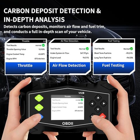 OBD2 Scanner Diagnostic Tool, Professional Mechanic Diagnostic Vehicle Code Reader for Check Engine Light, OBD 2 Scanner for Car Since 1996 in Saudi Arabia