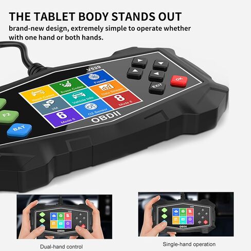 OBD2 Scanner Diagnostic Tool, Professional Mechanic Diagnostic Vehicle Code Reader for Check Engine Light, OBD 2 Scanner for Car Since 1996 in Saudi Arabia