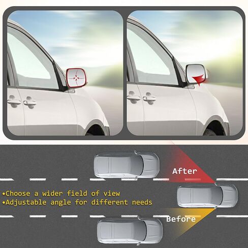 مرآة الرؤية الجانبية للجانب الأيمن للراكب قابلة للطي يدويًا متوافقة مع Toyota Sienna 2004-2010 تحل محل 87910AE020 TO1321205 in Kuwait