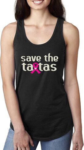 Faith Pink Ribbon Sunflower Breast Cancer Awareness Ladies Racerback Tank Top in Saudi Arabia