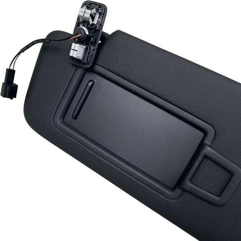 لوحة حاجب الشمس الأمامية السوداء مع مرآة مكياج لسيارة VW Golf 7 MK7 Sunshield 5GG857551 5GG857552 in Kuwait