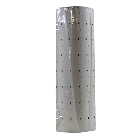 DayMark Safety Systems IT120541Date Coder Blank Permanent Label, for DM3 SpeedyMark Express 10 1-Line Marking Gun, White (Pack of 8 Rolls) White in Saudi Arabia