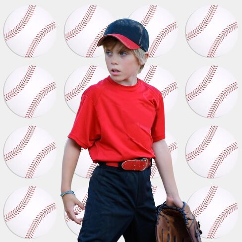 60pcs Paper Baseball Cutouts, with 120 Glue Points Baseball Sports Party Decorations Classroom Bulletin Board Birthday & Baby Shower DIY Supplies in Saudi Arabia