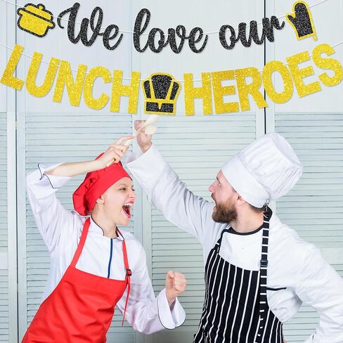 لافتة أبطال الغداء الخاصة بنا - لا توجد ديكورات لأبطال غداء المدرسة في يوم الغداء وديكور حفلات بطل الغداء للحصول على هدايا تقدير لامعة in Kuwait