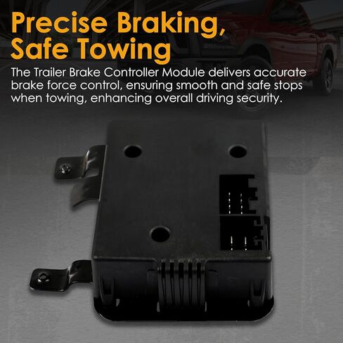 82215040AB Trailer Brake Controller Module Kit Compatible with 2016-2018 Dodge RAM 1500 2500 3500 4500 5500, 2019-2021 Dodge Ram 1500 Classic Replaces OE Number 82215040AC, 82215040 in Saudi Arabia