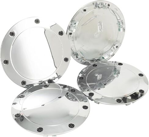 Wheel Center Cap for Ford F150 Harley Davidson 2000-2003 Rim Hubcap Covers 8 Lug PN: 2L3Z-1130 2L34-1A096, 4 PC, Chrome in Saudi Arabia