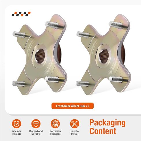 2PCS Front Rear Left or Right Wheel Hubs for Can-Am Outlander Renegade 330 400 500 650 800 MAX R 2004-2015 705501713 in Saudi Arabia