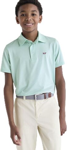 Vineyard Vines Boys' Boys Anegada Stripe Sankaty Polo in Kuwait