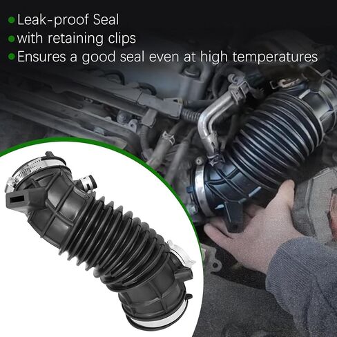 17228REZA00 Air Intake Hose w/Clamps Compatible with 2010 2011 Honda CR-V 2.4L, Intake Filter Tube Repalces 17228-REZ-A00 696-011, Air Intake Duct Tube Boot in Kuwait