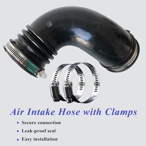 AUCERAMIC Engine Air Intake Hose Tube with Clamps Fit 2006-2011 for Honda Civic Hybrid L4 1.3L Replace# 17228-RMX-000, 696-143 in Saudi Arabia