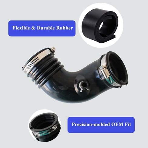 AUCERAMIC Engine Air Intake Hose Tube with Clamps Fit 2006-2011 for Honda Civic Hybrid L4 1.3L Replace# 17228-RMX-000, 696-143 in Saudi Arabia