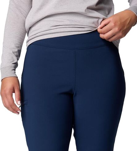 بنطال Back Beauty عالي الارتفاع للنساء من كولومبيا، Navy Collegiate، Small x S in Saudi Arabia