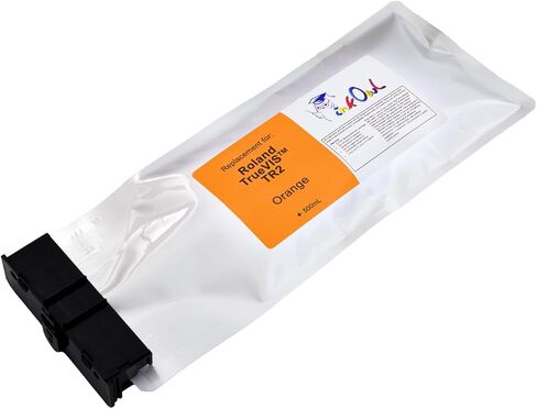 استبدال خرطوشة الحبر المتوافقة مع InkOwl لطابعات Roland TrueVIS TR2 TR2-OR (500 مل، برتقالي) لـ VG2-540، VG2-640، VG3-540، VG3-640 in Kuwait