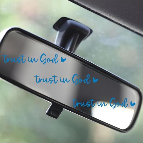 8 PCS I Love You Drive Safe Mirror Sticker, Vinyl Car Stickers for Women, Cute Car Decals for Rearview Mirror, Rear View Mirror Stickers for Car Truck SUV in Saudi Arabia