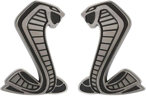 OEM Snake Fender Side Emblems Pair For 2020-2021 Ford Mustang Shelby GT500 in Kuwait