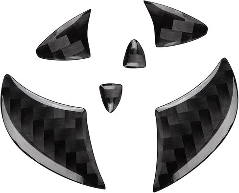 Bilisin Compatible with Rear Tailgate Insert Emblem Logo Carbon Fiber Emblem Badge Decal Cover Trim with Strong Adhesive for Toyota RAV4 2020-2024 Red in Saudi Arabia