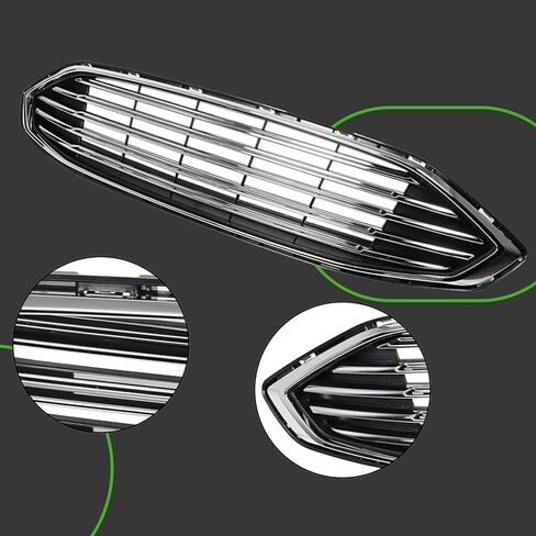 استبدال شبكة المصد الأمامي العلوي السفلي من munirater لعام 2017 2018 فيوجن أسود in Kuwait