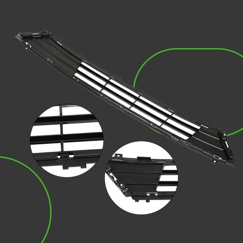 استبدال شبكة المصد الأمامي العلوي السفلي من munirater لعام 2017 2018 فيوجن أسود in Kuwait