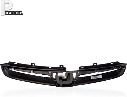 Perfit Liner New Front Gray Grille Grill with Emblem Provision Compatible With 2006 2007 HONDA Accord Sedan Value Special Edition Fits HO1200179 71121SDAA10ZA in Kuwait