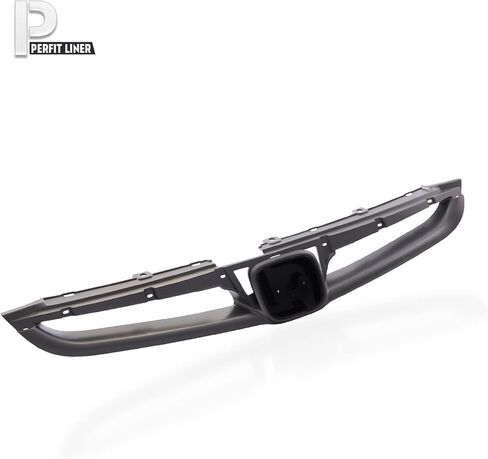 Perfit Liner New Front Gray Grille Grill with Emblem Provision Compatible With 2006 2007 HONDA Accord Sedan Value Special Edition Fits HO1200179 71121SDAA10ZA in Kuwait