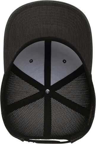 Yupoong Men's YP Classics Retro Trucker Hat, Dark Heather, One Size in Kuwait