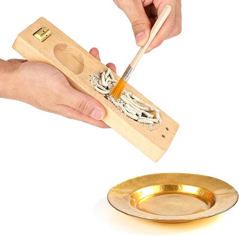 حامل موقد بالو سانتو 4 في 1، أعواد البخور الخشبية وحامل الشموع وحامل حرق المريمية لليوجا والتأمل الروحي هدية ديكور لوازم المنزل in Kuwait