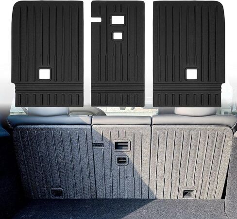 Dermon Rear Seat Back Covers Protector for 2026 2025 Tesla Model Y Juniper 5-Seats TPE Waterproof All Weather Seatback Mats Liner Interior Accessories for Second Row Camping Fishing Gear (3PCS) in Kuwait