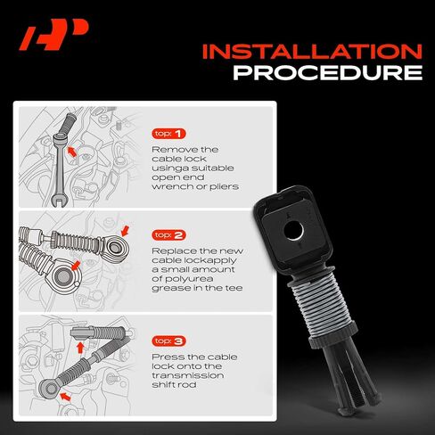 A-Premium Gear Shift Cable End Catch Compatible with Volkswagen Jetta 2011-2015, Passat 2006-2010/2012-2015, Golf, Tiguan, Beetle, CC, Eos, GTI, Golf Sportwagen, Passat CC, Rabbit & Audi A3, TT in Saudi Arabia