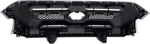 Garage-Pro Grille Assembly Compatible with 2012-2015 Toyota Tacoma With Emblem Provision Painted Black Insert and Chrome Shell in Saudi Arabia