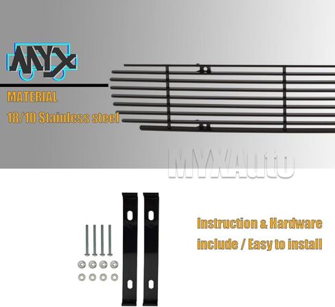 Front Lower Bumper Grille Grill Compatible with Chevy Silverado 2500HD 3500HD 2011-2014 Black Billet Grille Grill Insert in Kuwait