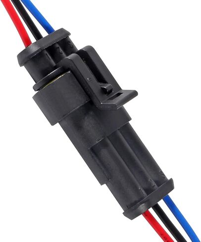 4 PACK 3 Pin Way Waterproof Electrical Wire Connector Plug Automotive Wire Connectors Plug with Wire AWG Marine for car Truck, Boat in Saudi Arabia
